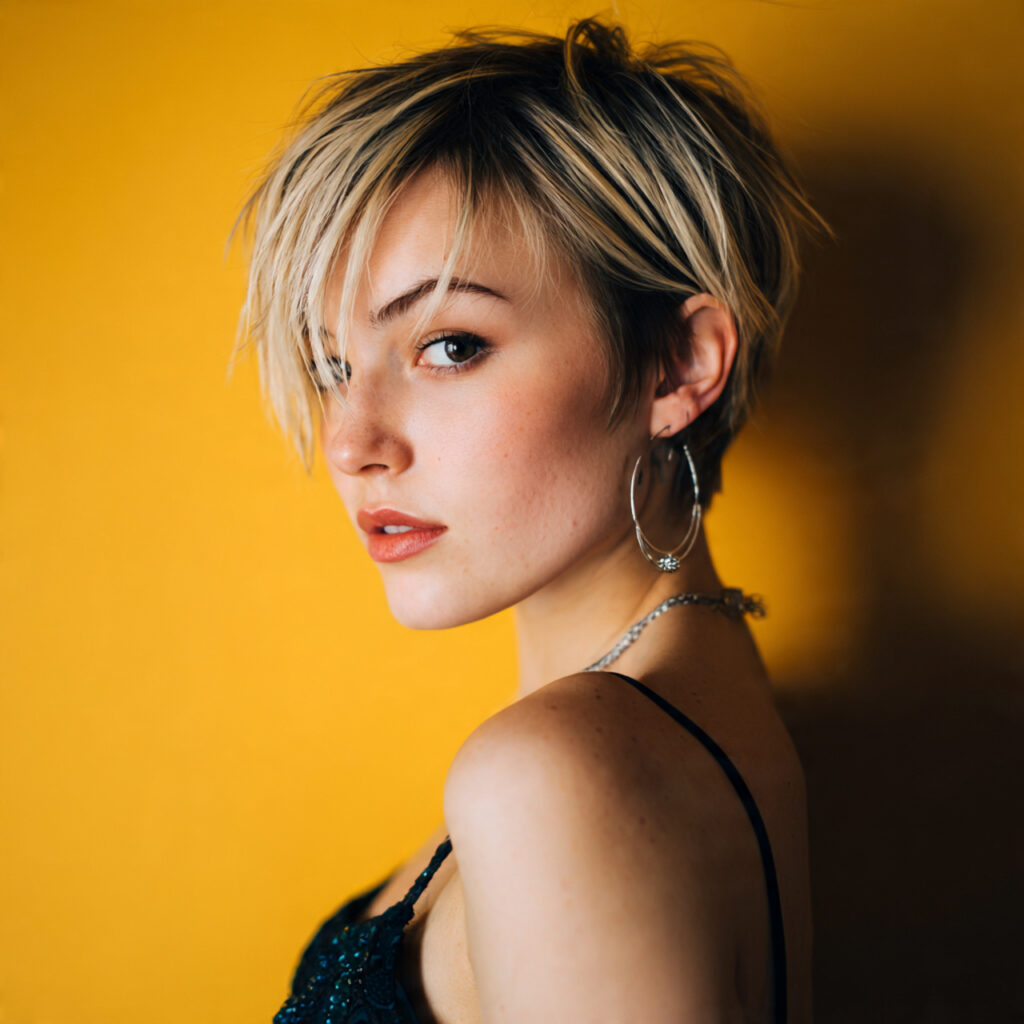 Low-Key Edgy Short Hair Ideas