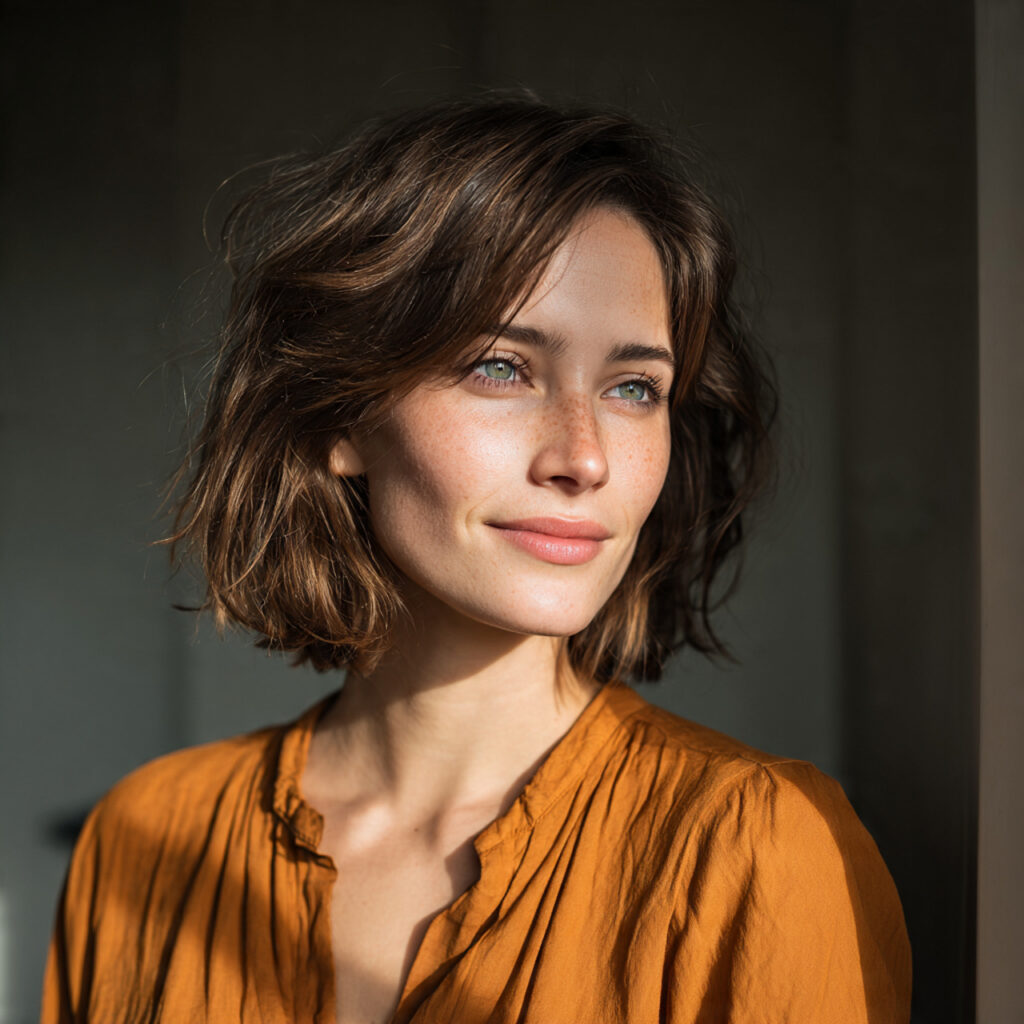 Relaxed Texture Lob Haircut Medium Length Ideas