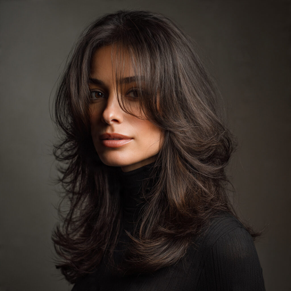 Smoky Brunette Layered Ideas