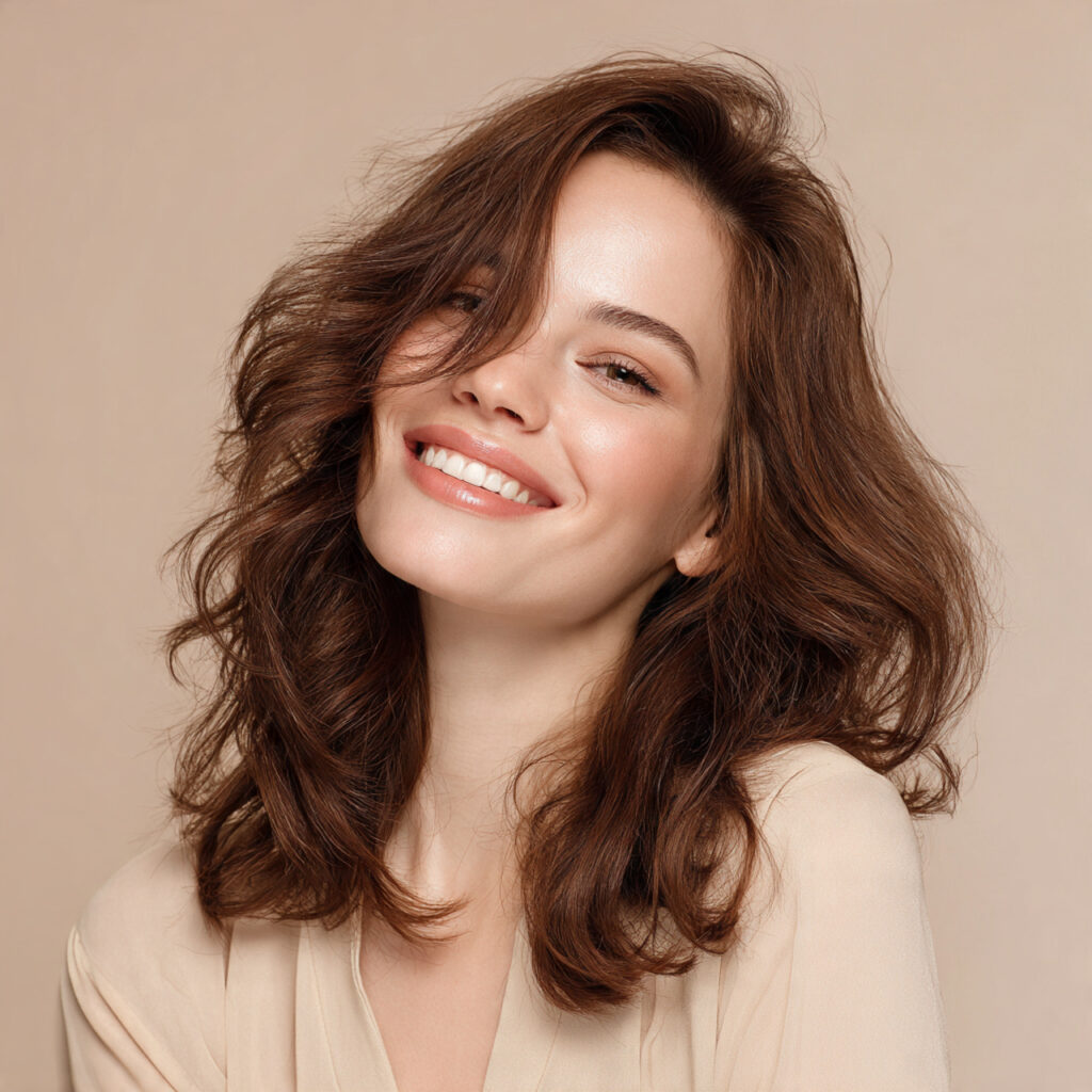 Loose textured waves idea