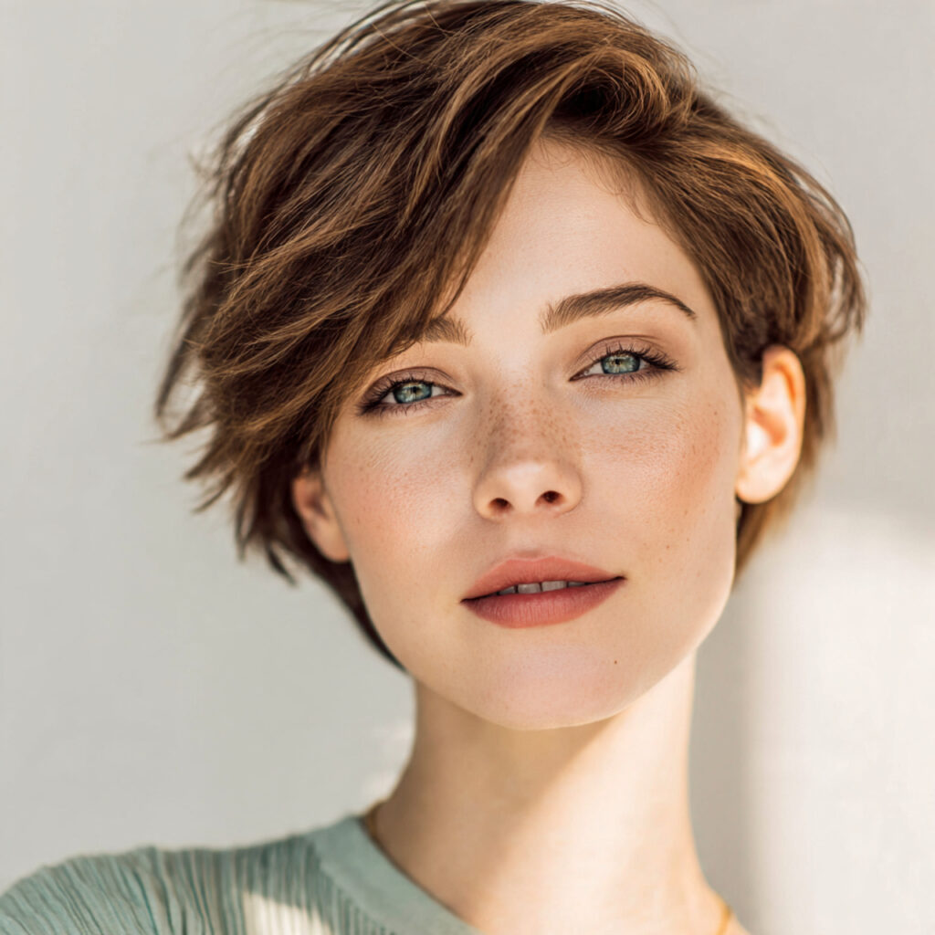 Soft Layered Short Hair Ideas