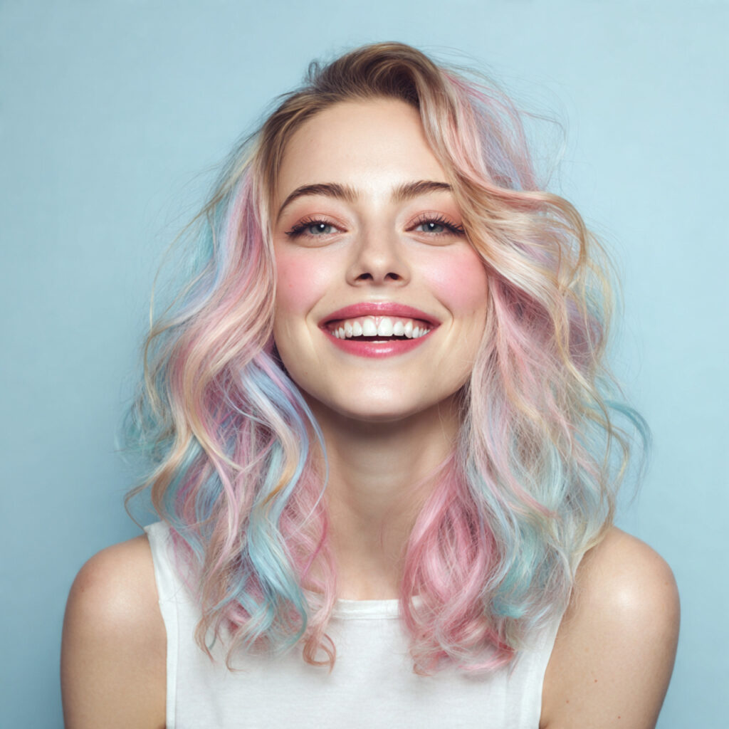 Cotton Candy Pastel Highlight Ideas