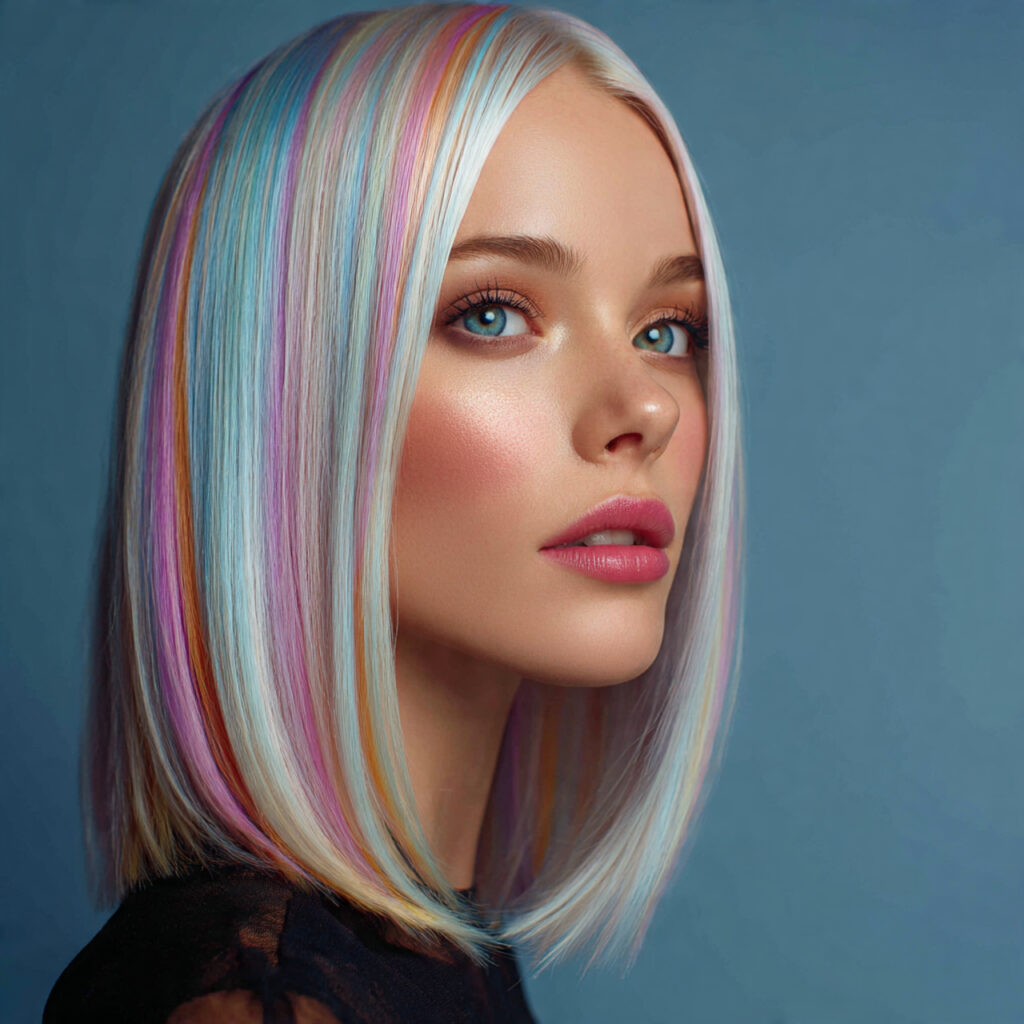 Pastel Rainbow Accent Highlight Ideas