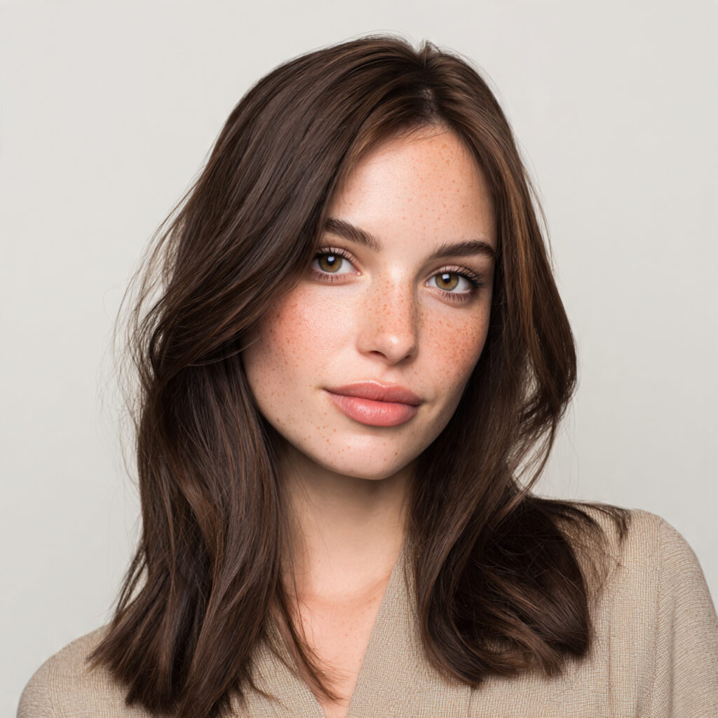 Subtle Bronze Brunette Ideas