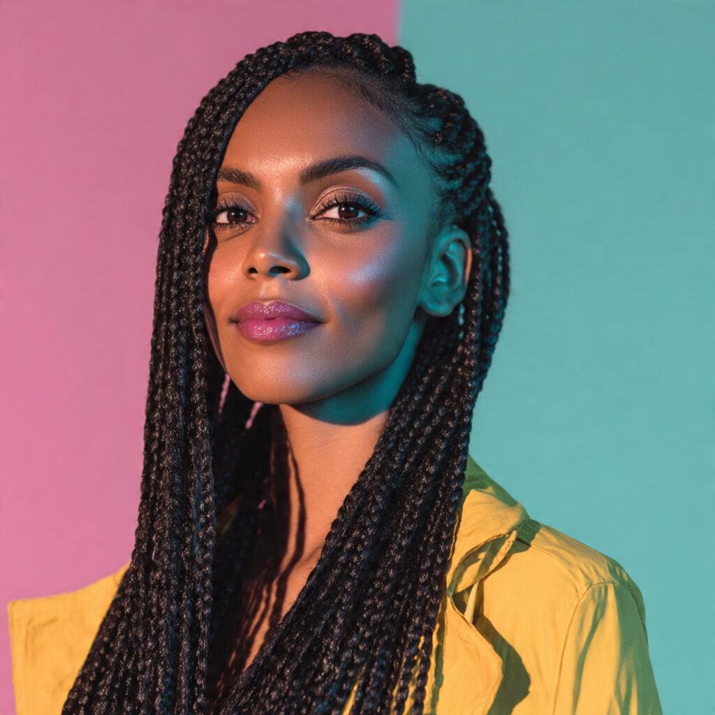 Box Braids Hairstyle Ideas,