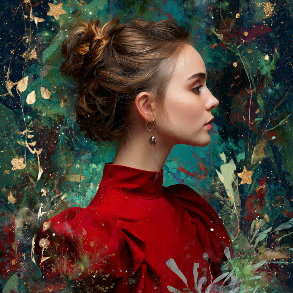 Elegant Christmas Hairstyles for Girls Ideas