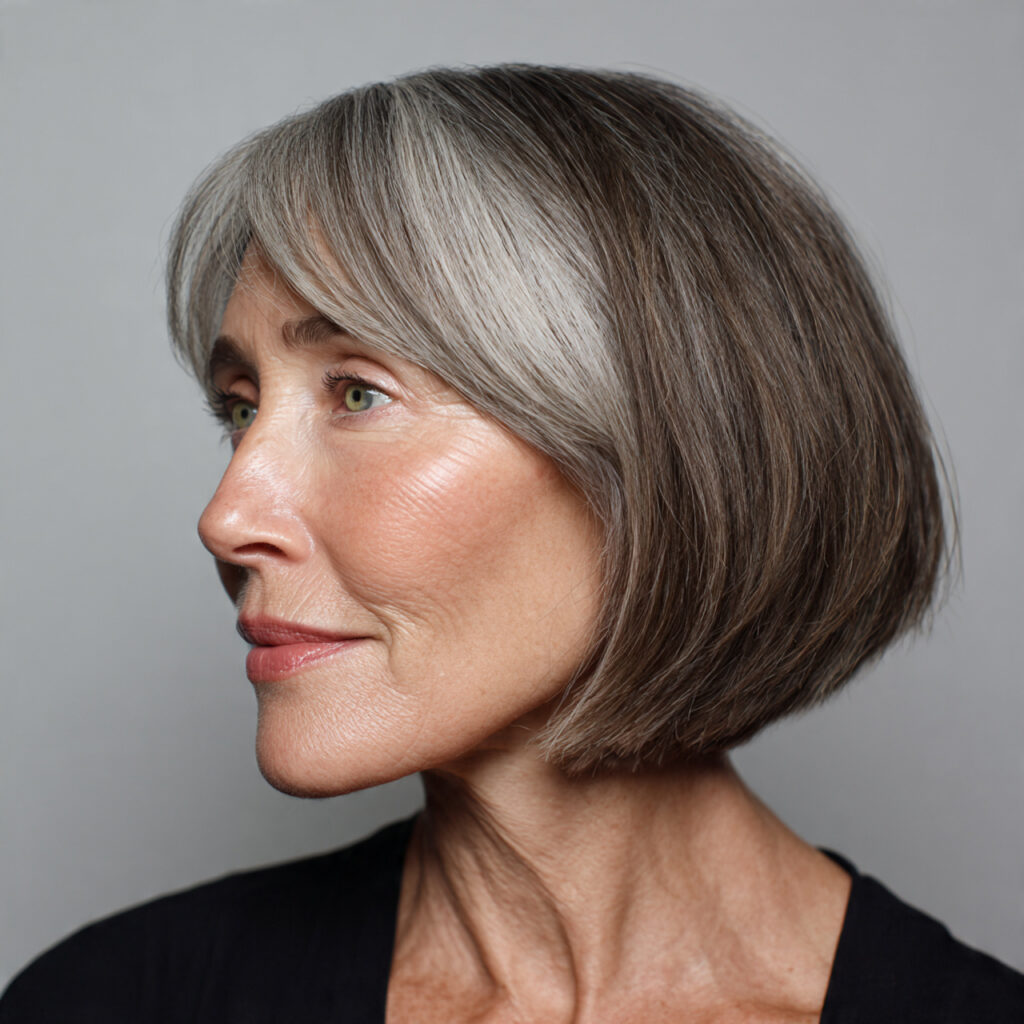 Graduated Bob Ideas for Older Women with Thin Hair