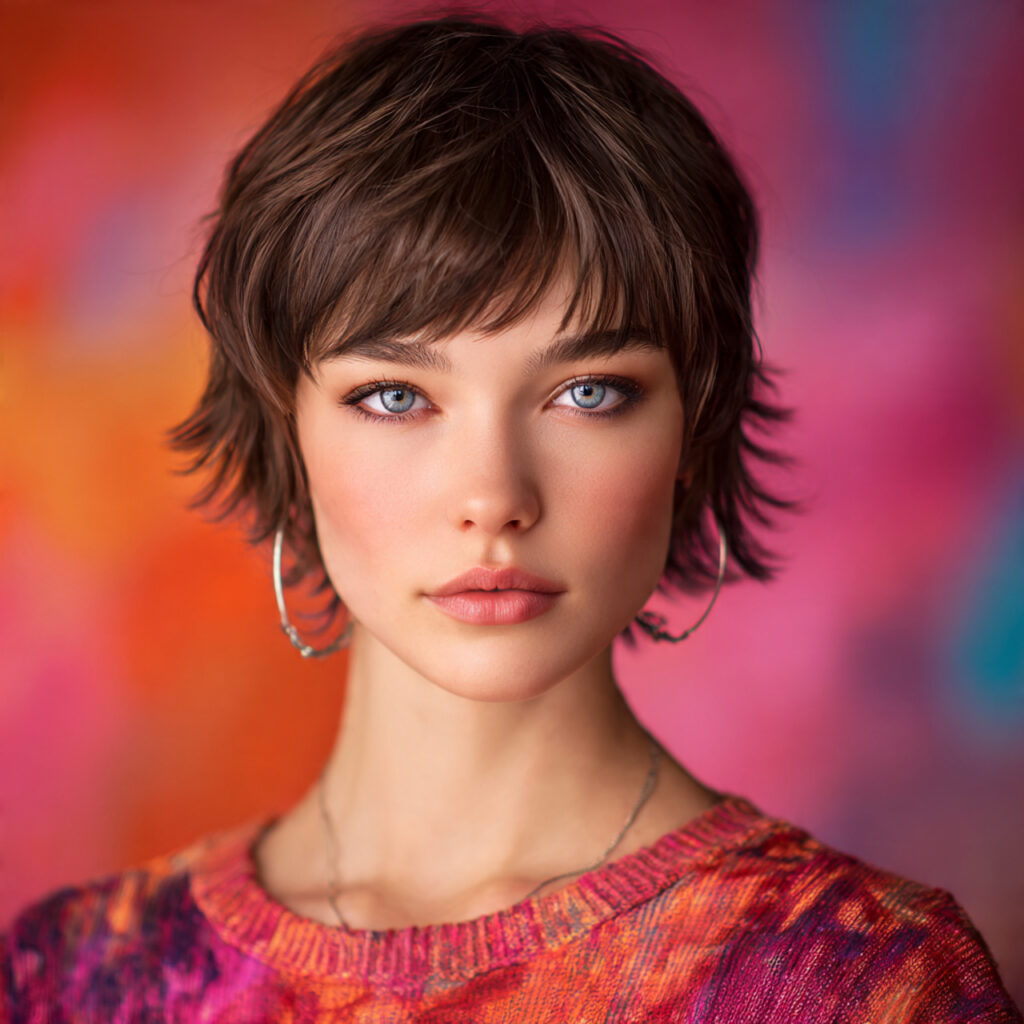 Soft Fringe Pixie Mullet Ideas