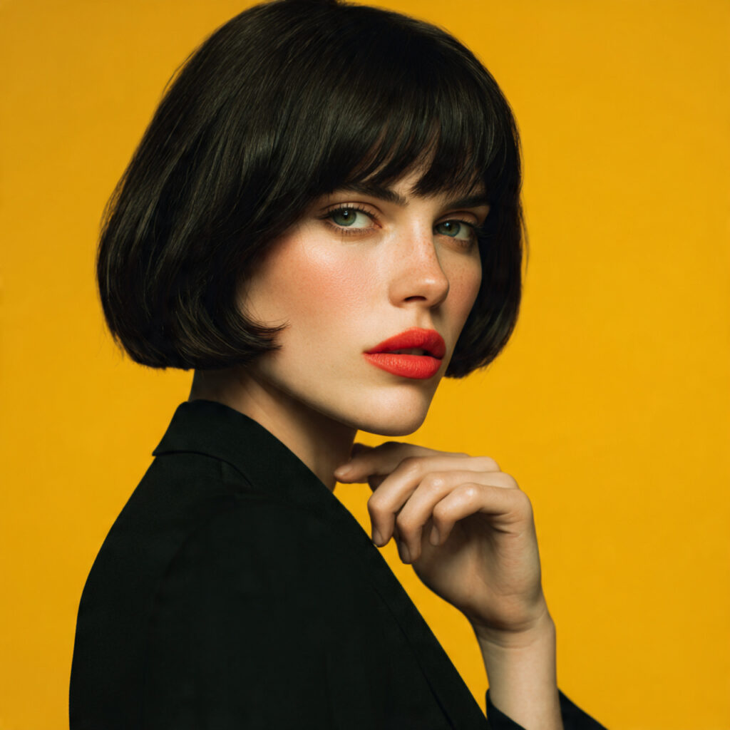 Power Look 90s Bob Hairstyle Ideas