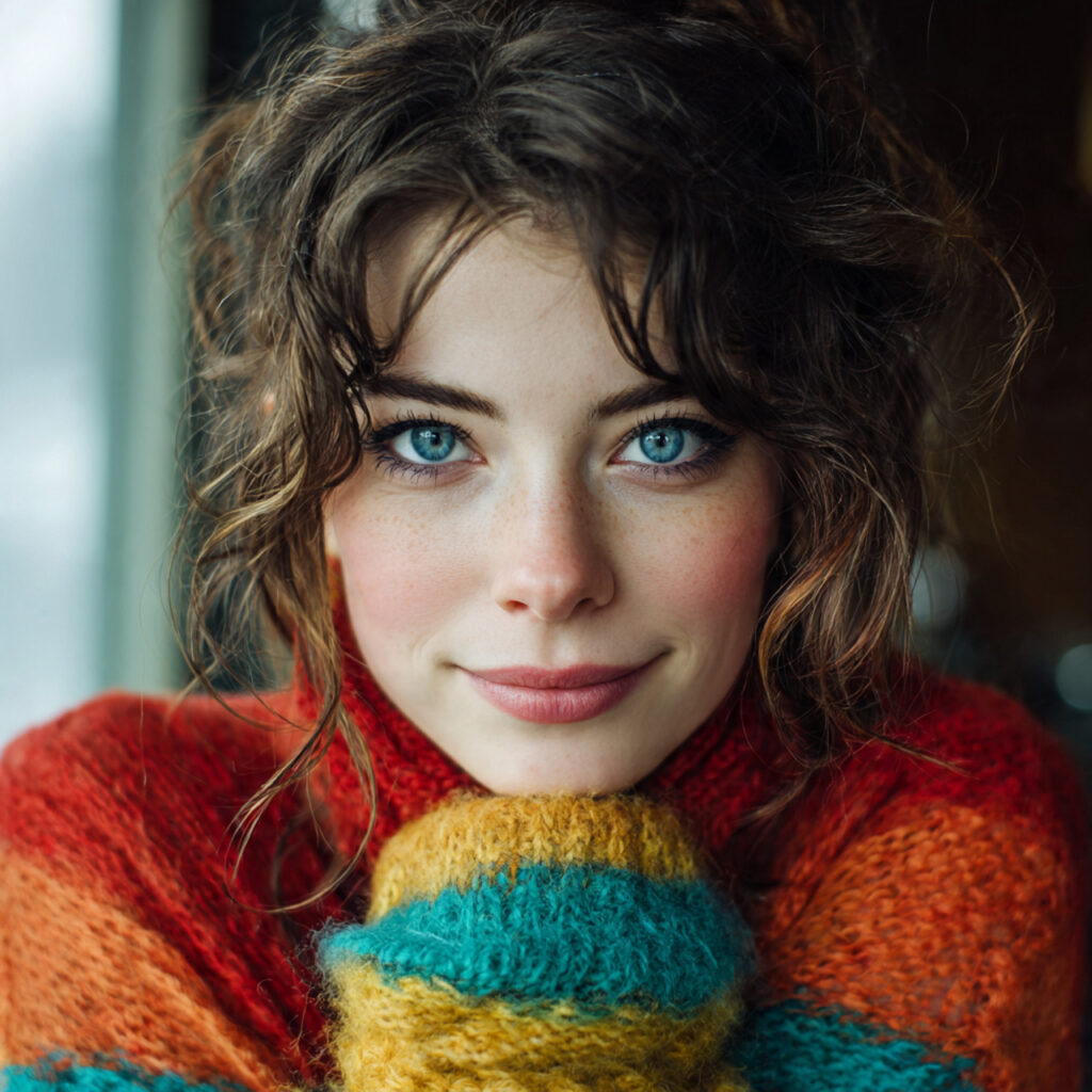 Winter Casual Chic Hair Idea