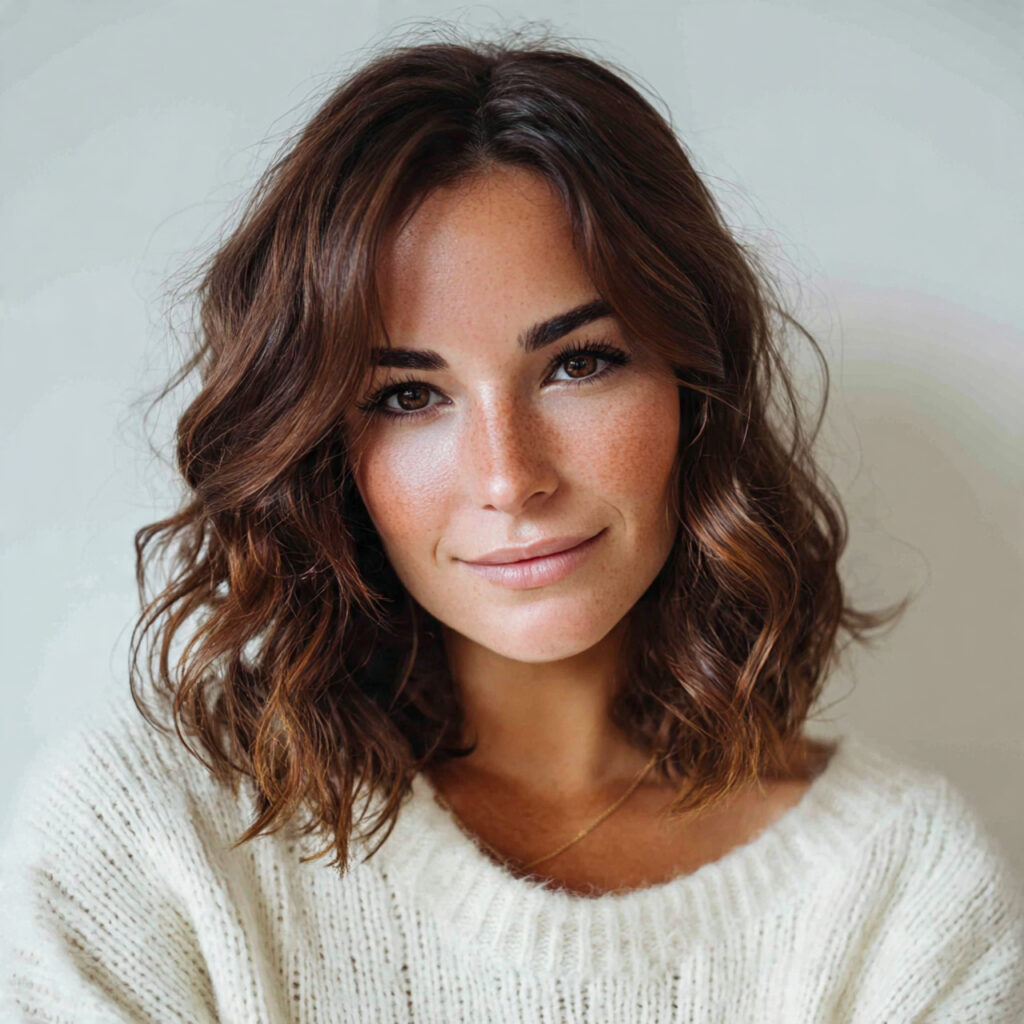 Casual Festive Wavy Holiday Hairstyle Ideas