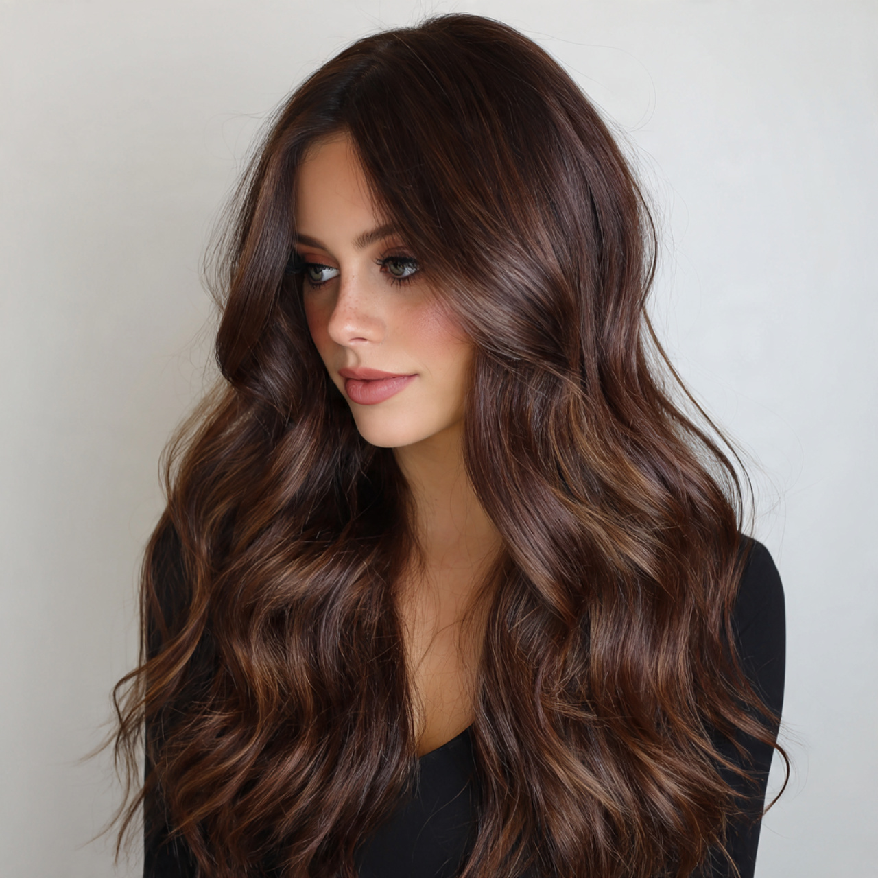 Chocolate Brown Hair Color
