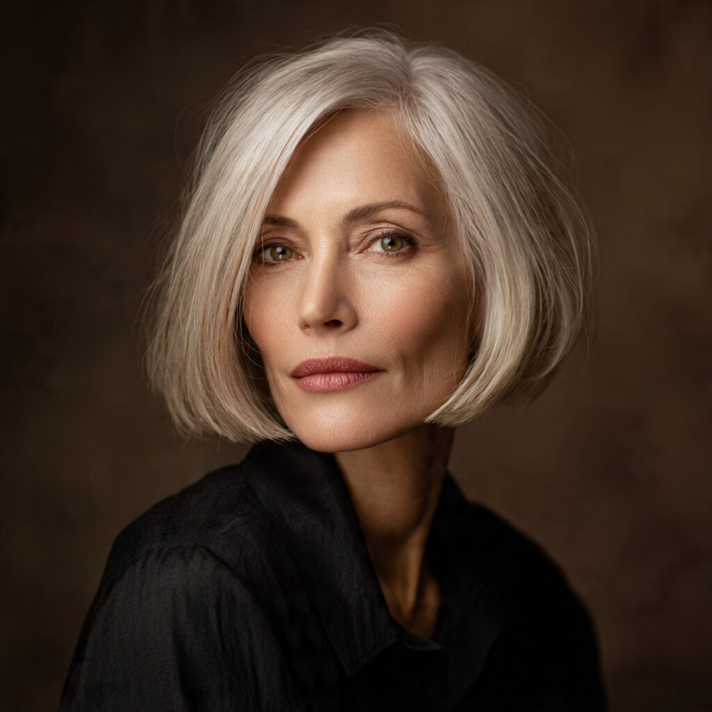Timeless Bob Hairstyle Ideas for Women Over 50