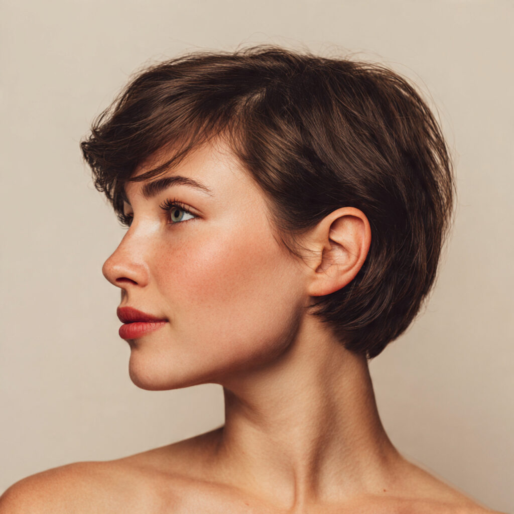 Minimalist Medium Haircut Ideas
