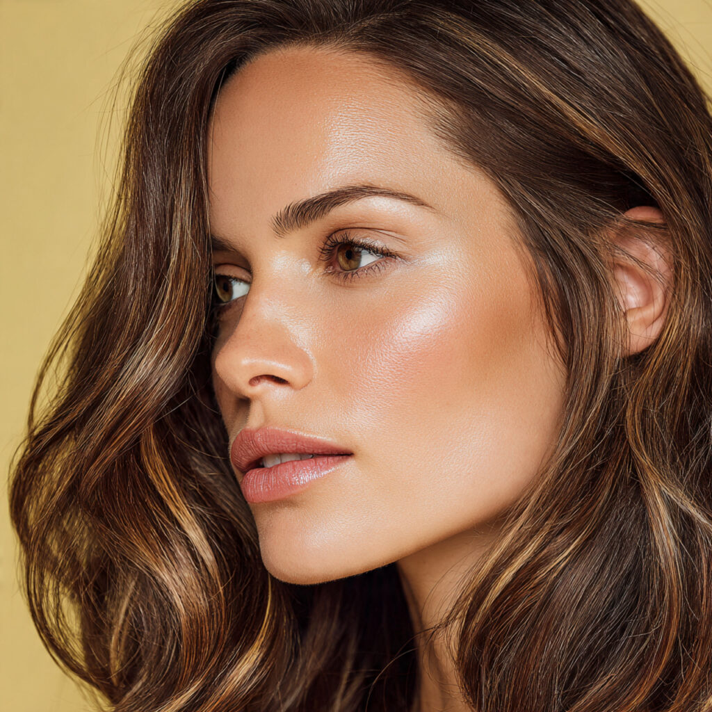 Honey Balayage with Subtle Face Brightening Ideas