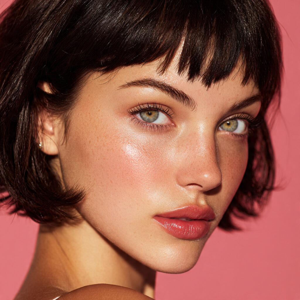 Face-framing wolf cut idea