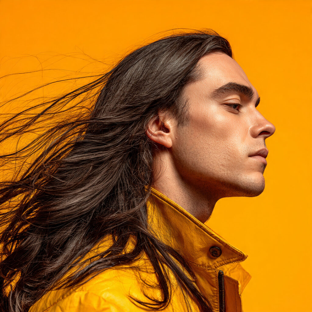 Long Hair with Modern Flow Idea