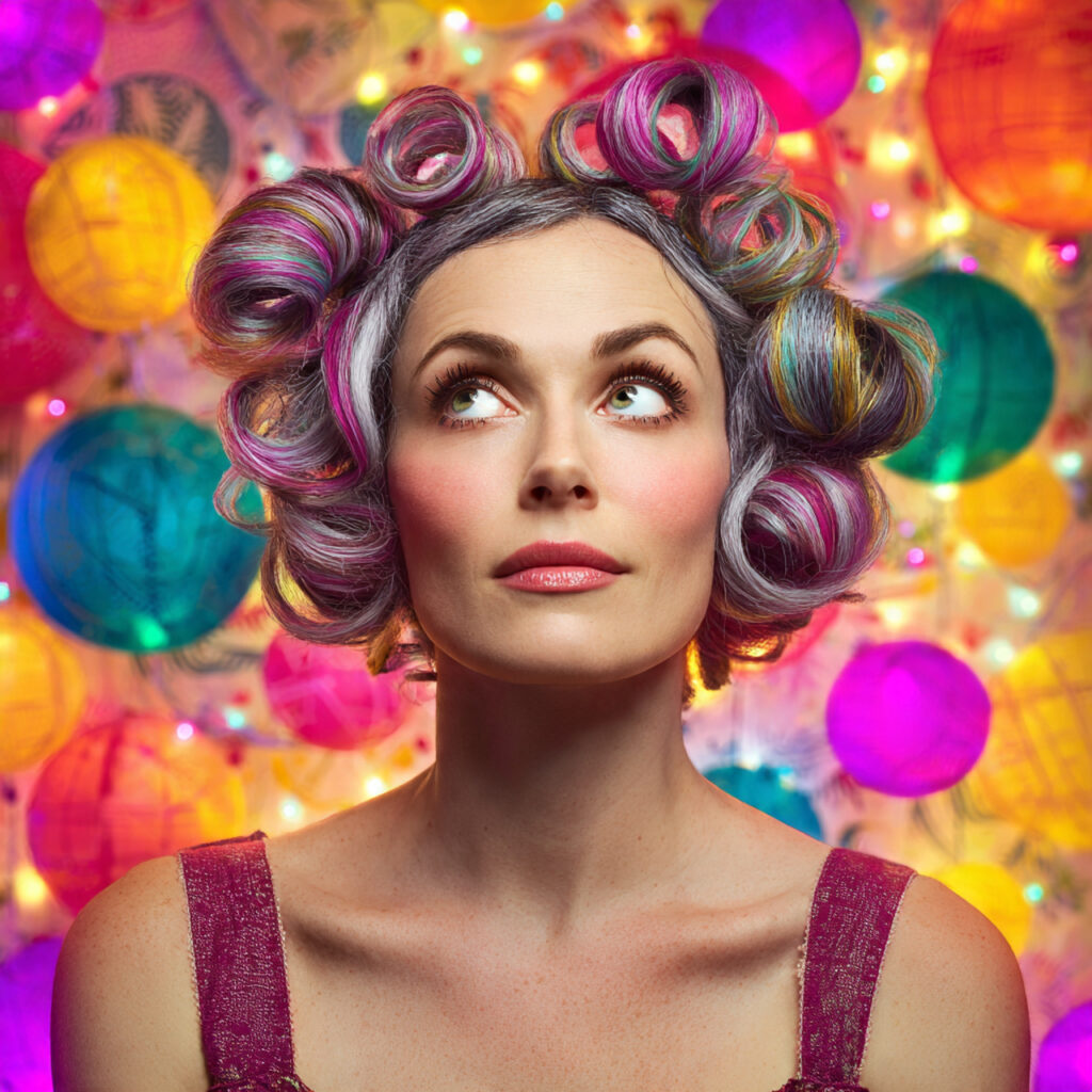 Whimsical Festive Hairstyle Aesthetic Ideas