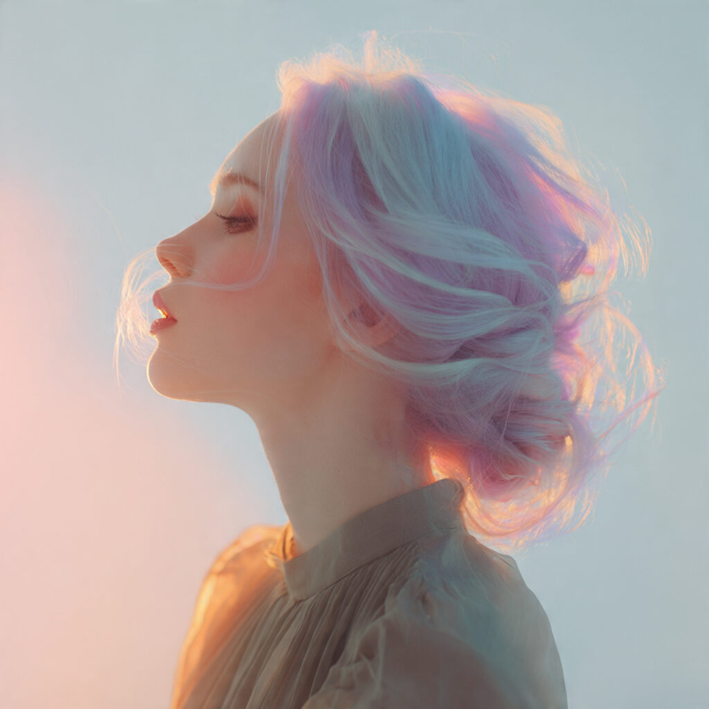 Ethereal Festive Hairstyle Aesthetic Ideas