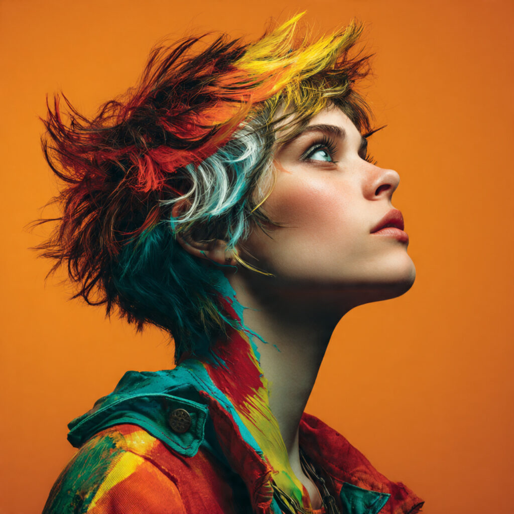 High-Texture Pixie Mullet Ideas