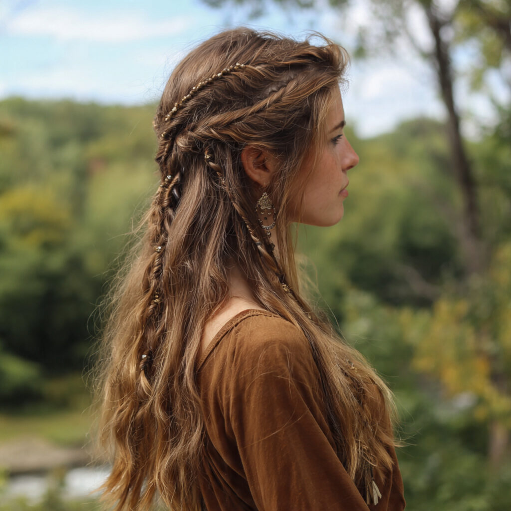 Earthy Boho Braids for Natural Aesthetics