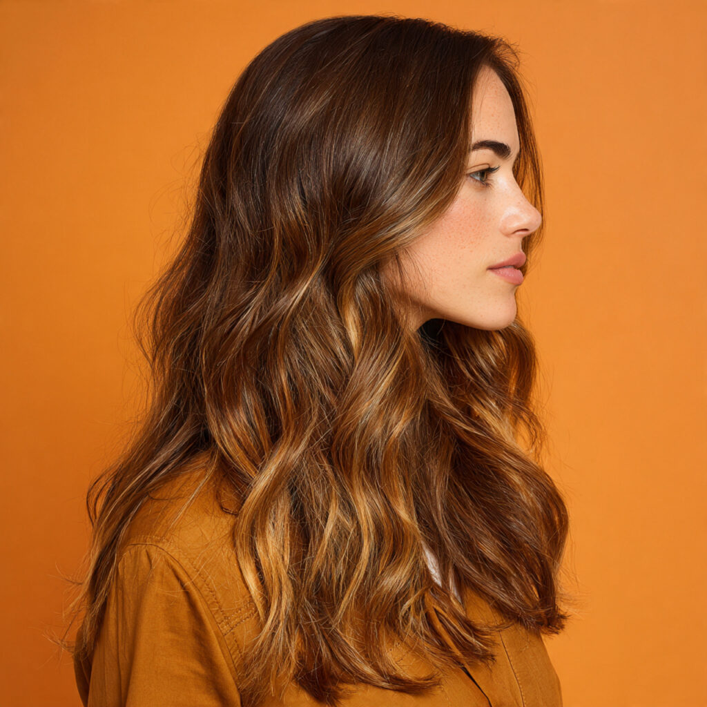Honey Balayage with Natural Flow Ideas