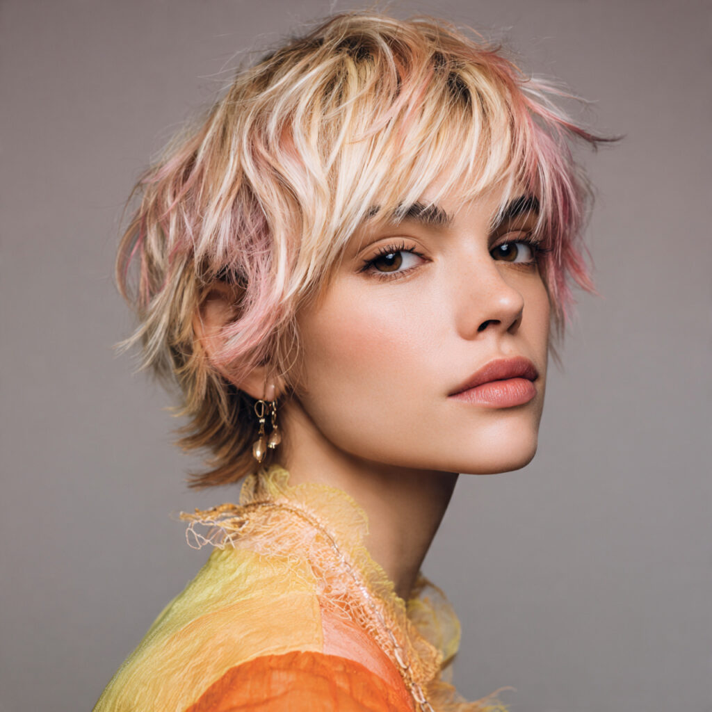 Layered Short Shag Ideas