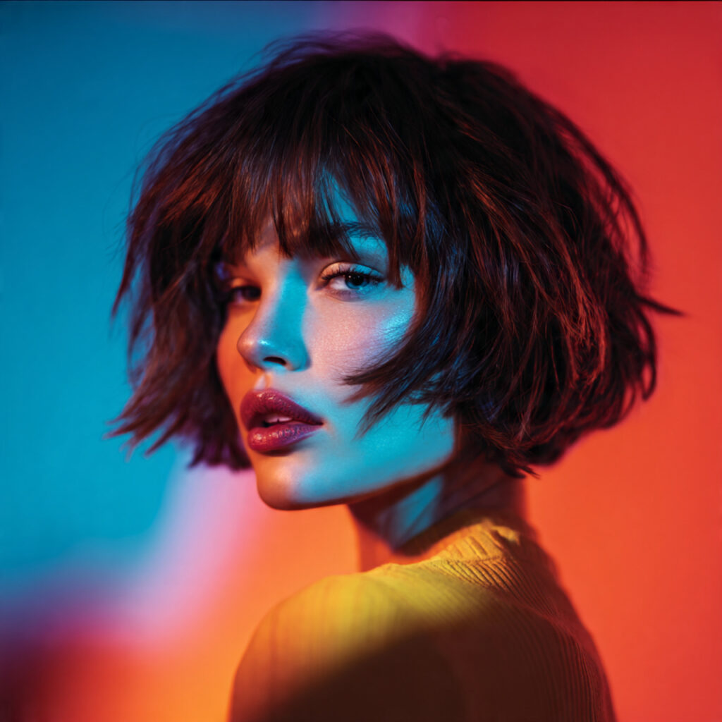 Choppy Bixie Cut Concept,