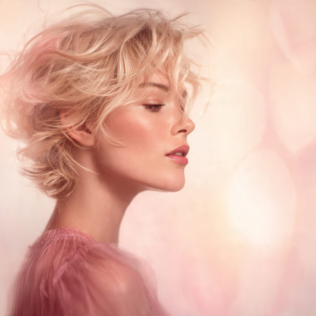 Soft Feminine Wixie Cut Idea