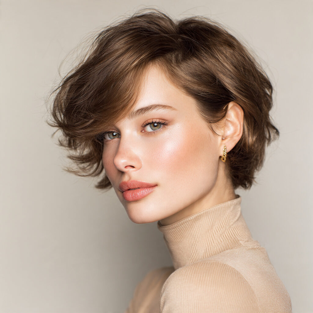 Feminine Short Hair Ideas for Women