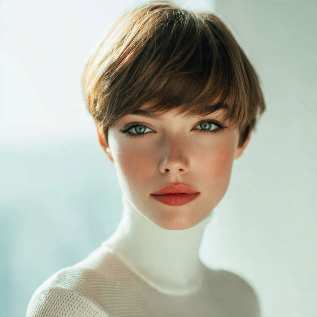 Minimal Kitty Haircut Idea