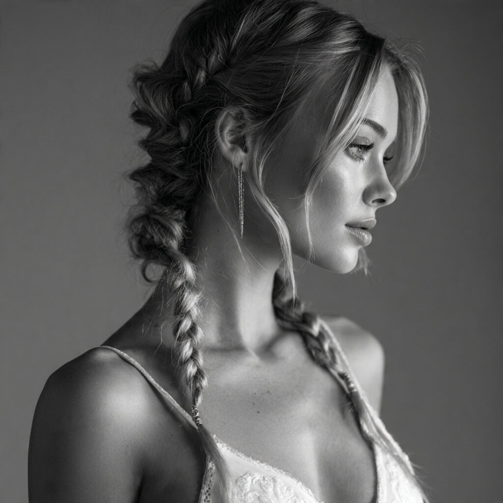 Long Boho Braids with Relaxed Elegance