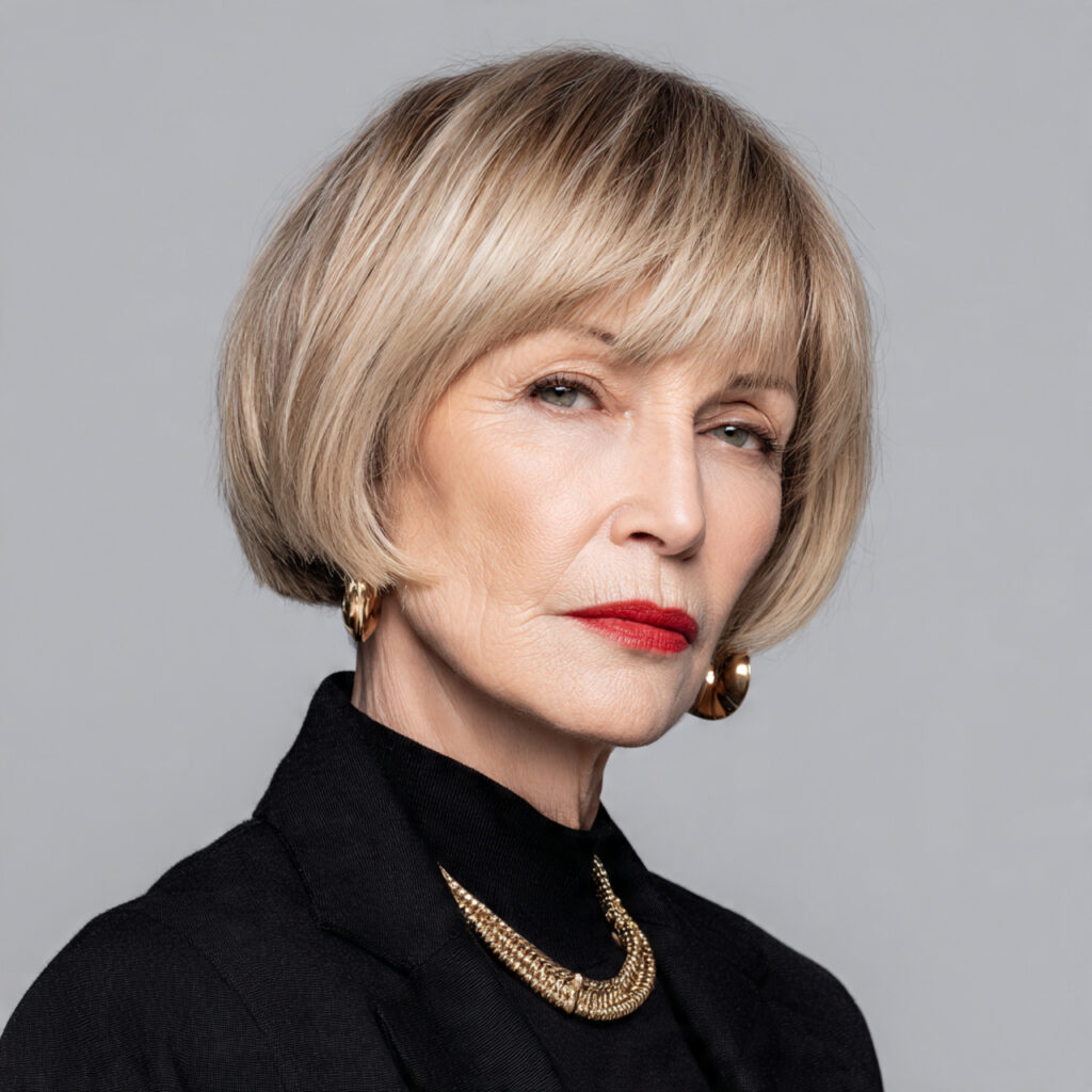 Chic Bob Hairstyle Ideas for Women Over 50