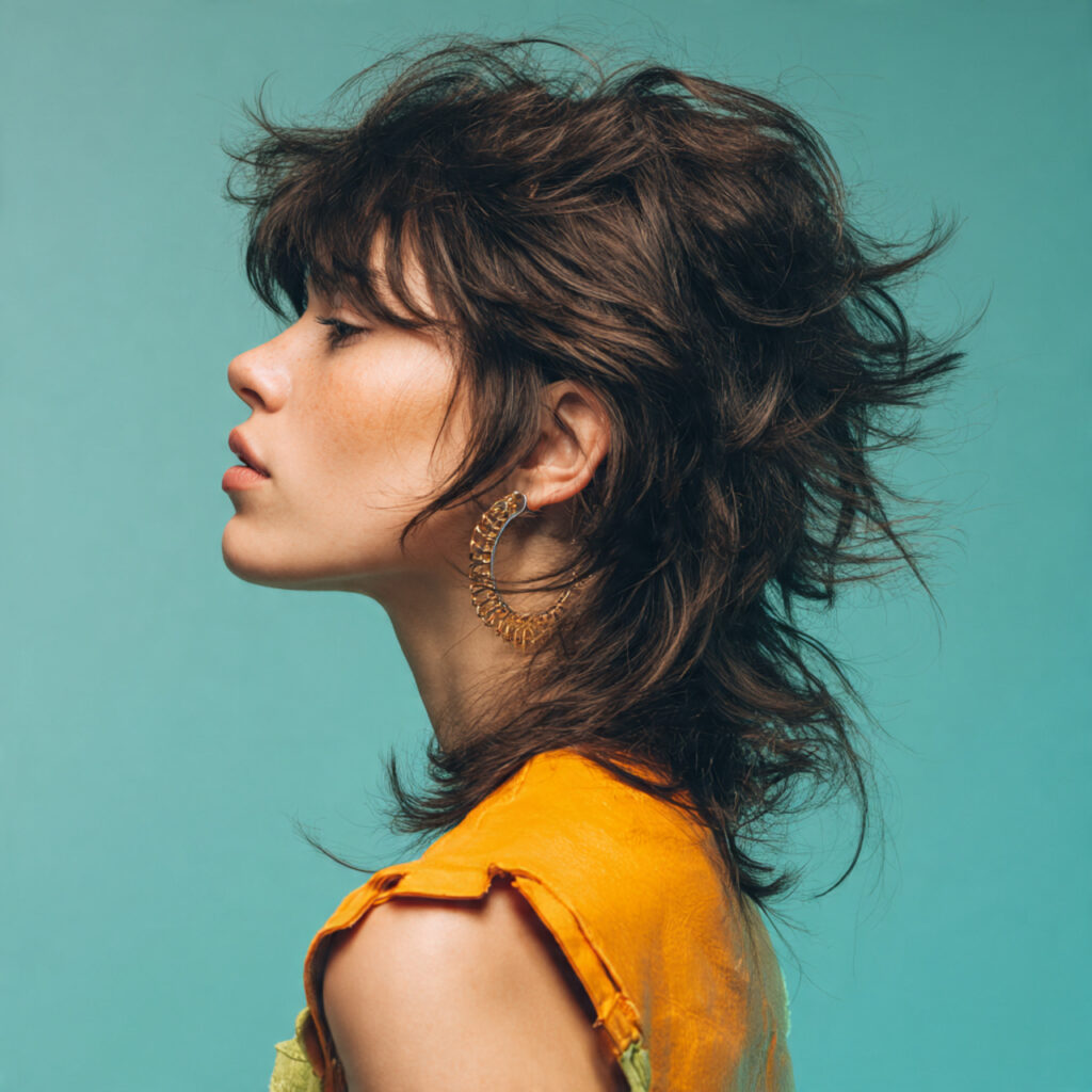 37 Creative Shaggy Mullet Hairstyle Women Ideas for Every Style 22 Shaggy Mullet with Tousled Finish Ideas