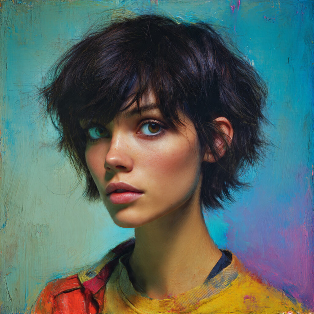 Shaggy Short Hairstyle Ideas