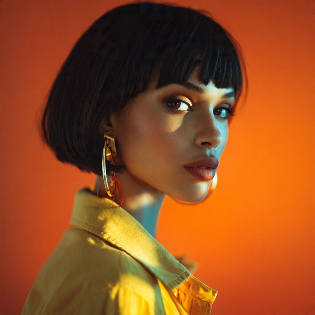 Short Crop 90s Bob Hairstyle Ideas