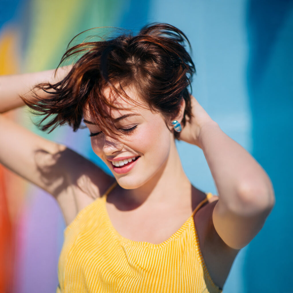 Youthful Short Hair Ideas for Women