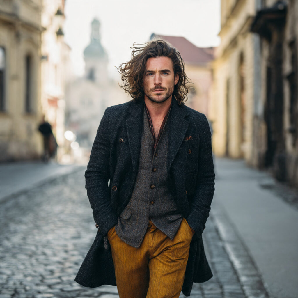 Medium-Length Winter Flow Hairstyle Ideas