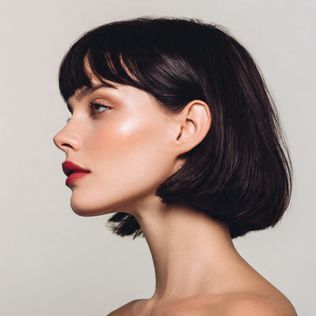 Smooth Texture 90s Bob Ideas