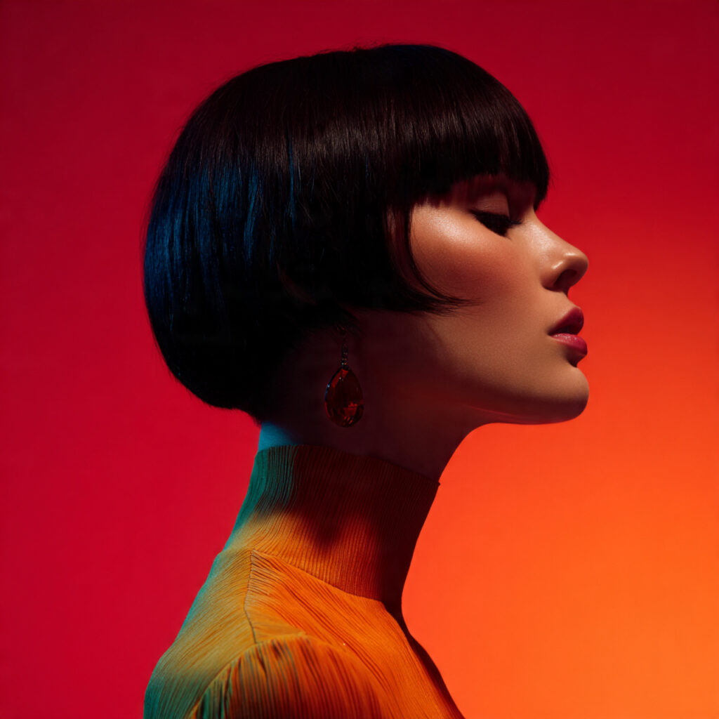 Cropped Blunt Fringe Ideas