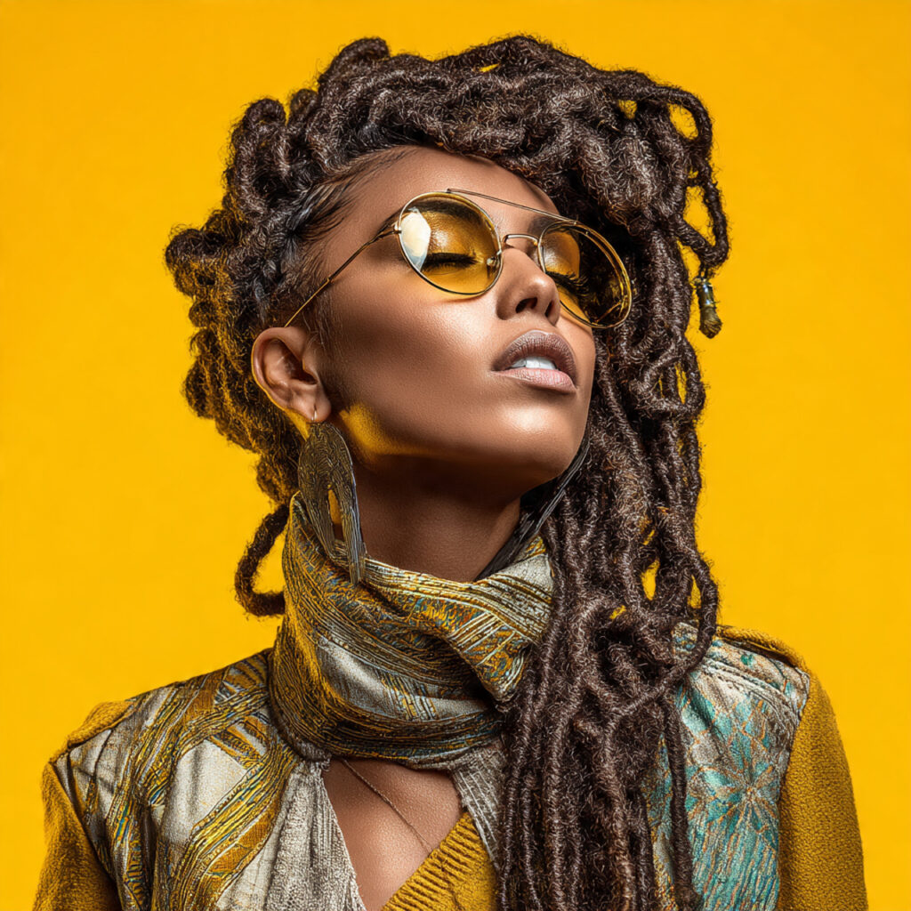 Faux Locs Statement Hairstyle Ideas