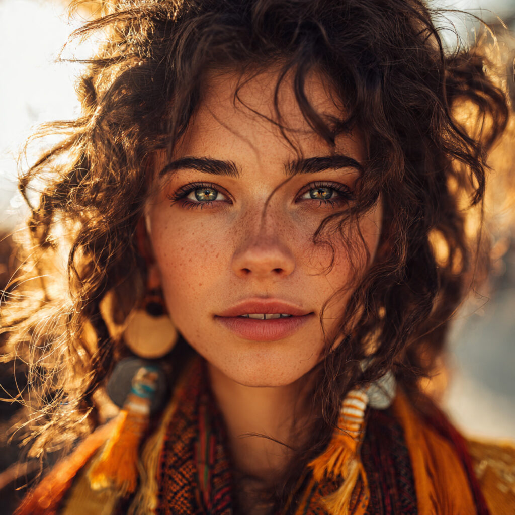 Boho Festive Hairstyle Aesthetic Ideas