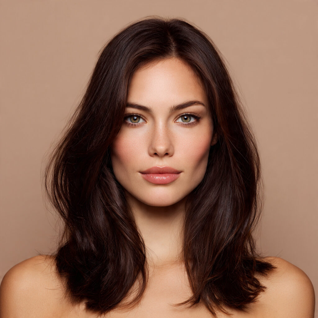 Deep Neutral Brunette Ideas