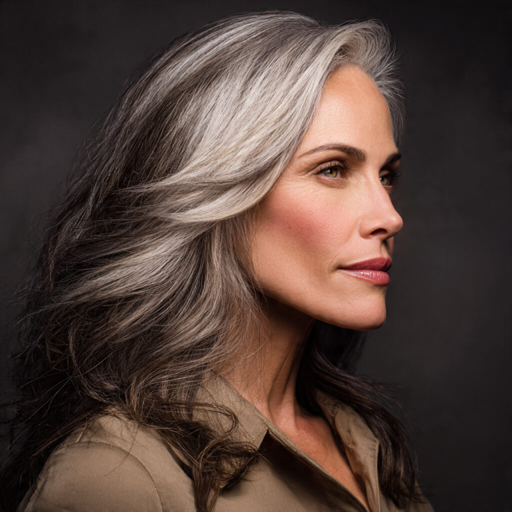 Natural Gray Blending Ideas