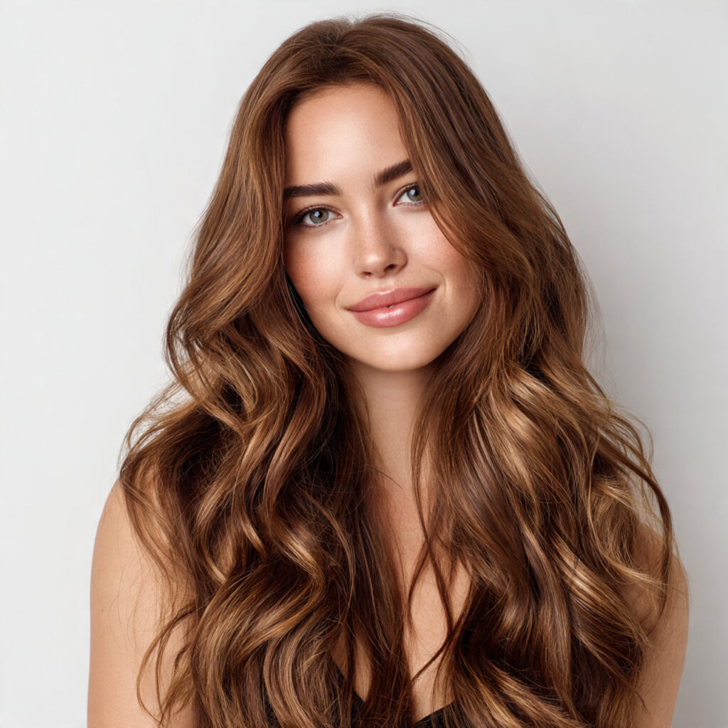 Warm Caramel Honey Balayage Ideas