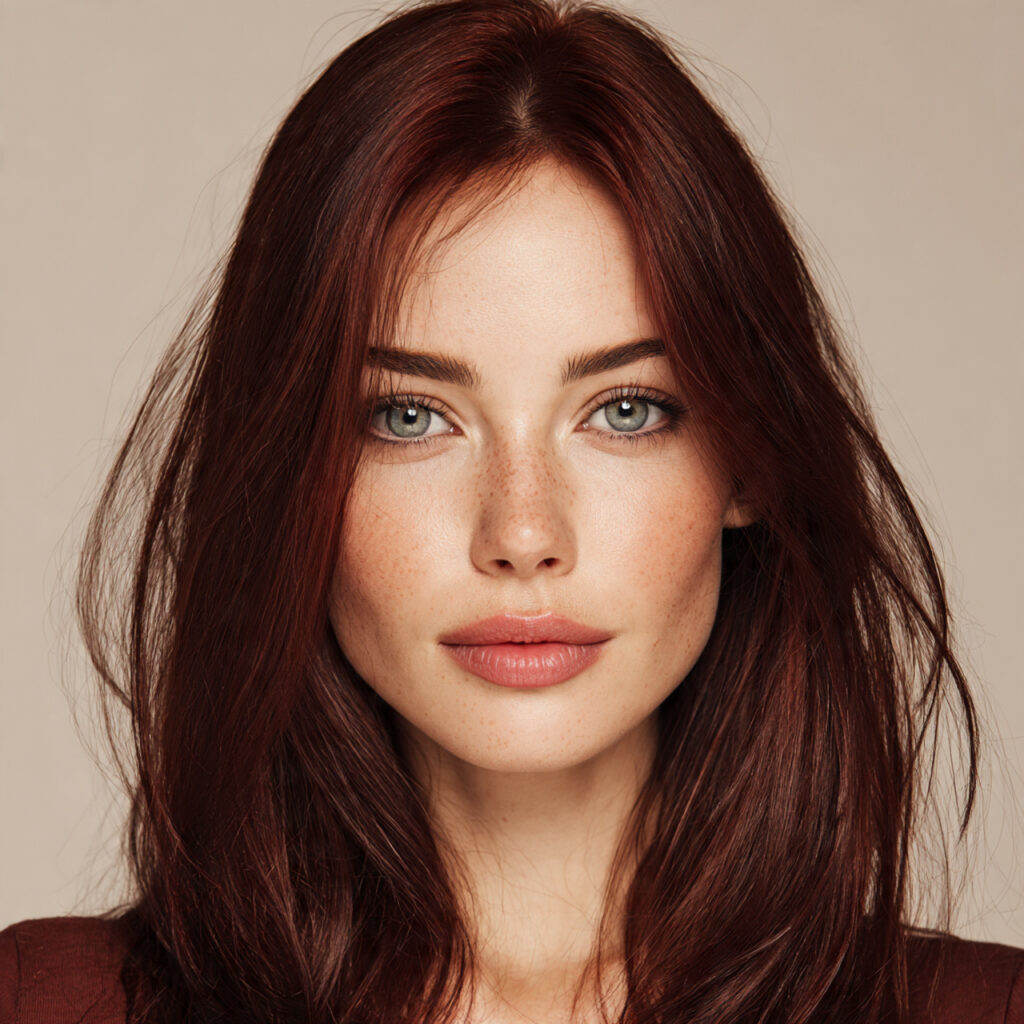 Deep Auburn Hair Color Ideas