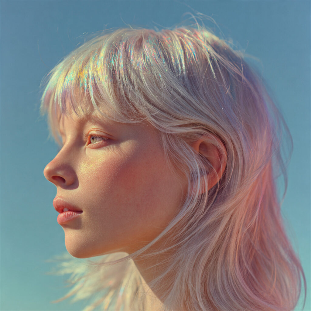 Soft layered wolf cut idea