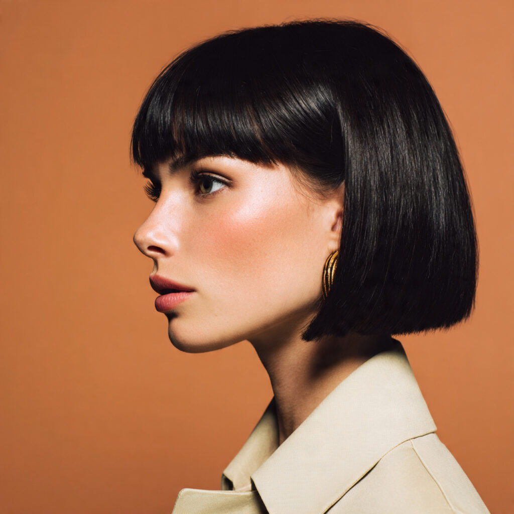 high resolution beauty portrait of a woman with