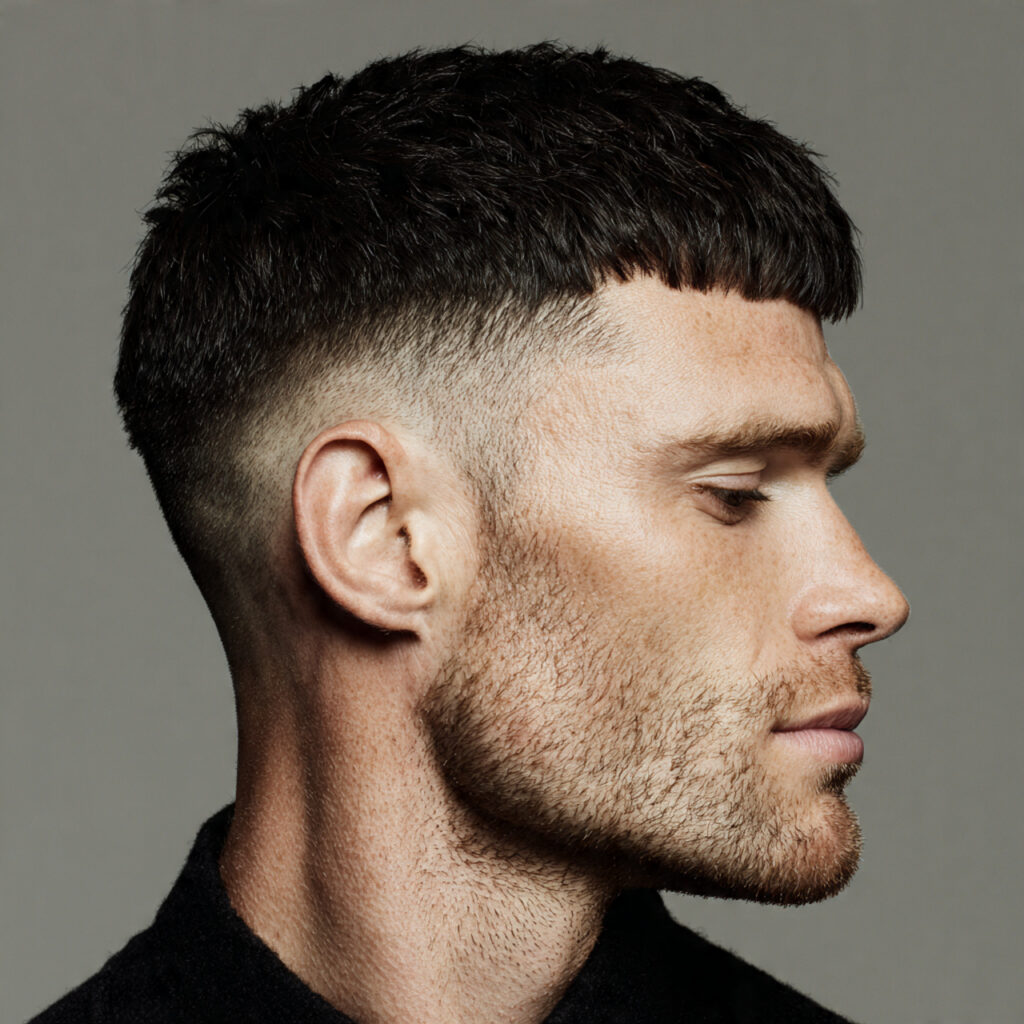 Mid Fade Edgar Haircut Idea