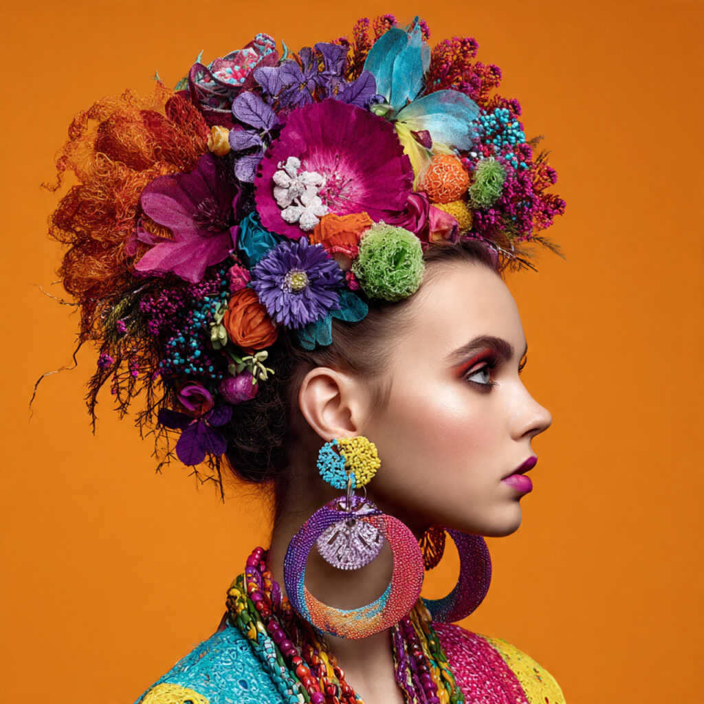 Statement Accessory Festive Hairstyle Ideas